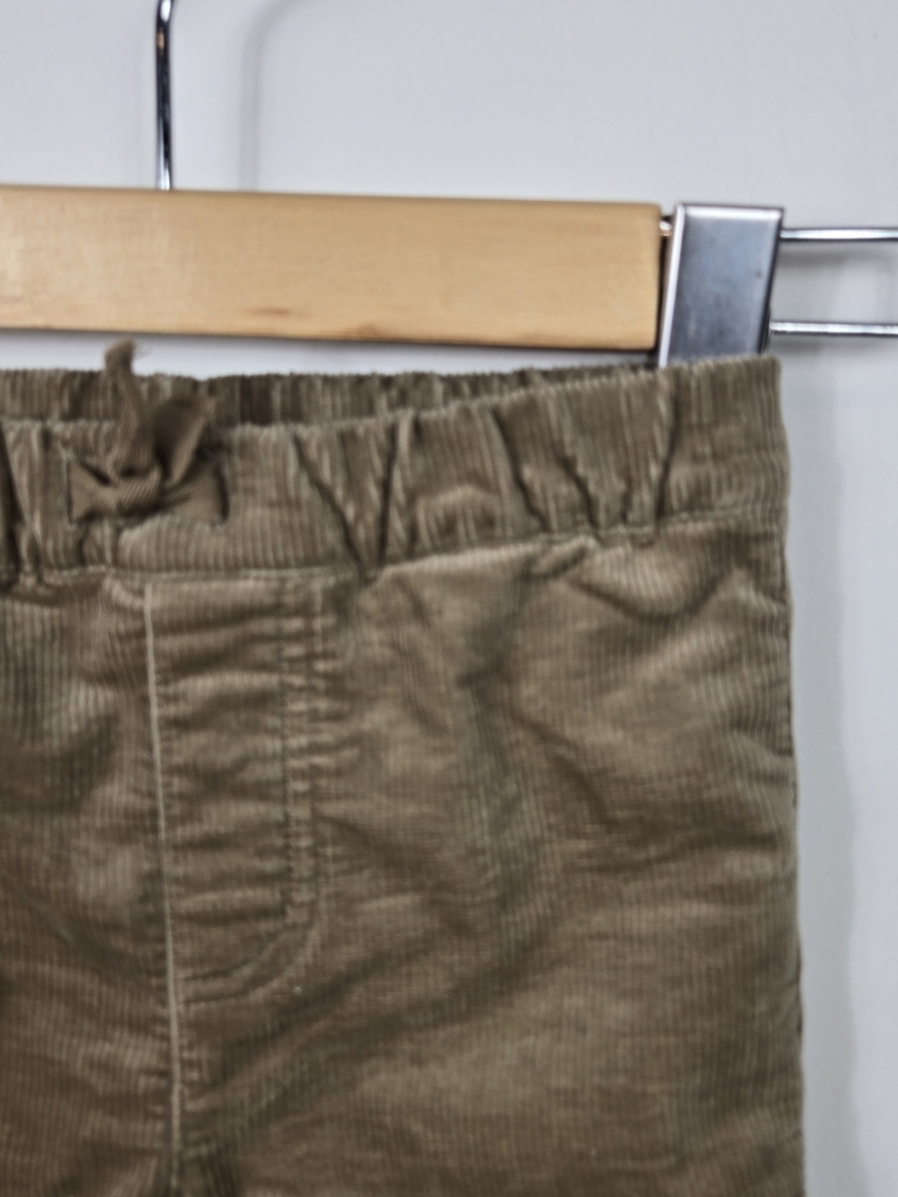 Rise Little Earthling Baby Corduroy Pants 6-9 Month Brown Lined Cottagecore Farm - Picture 2 of 6
